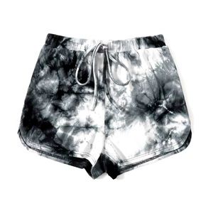 Tie dye shorts